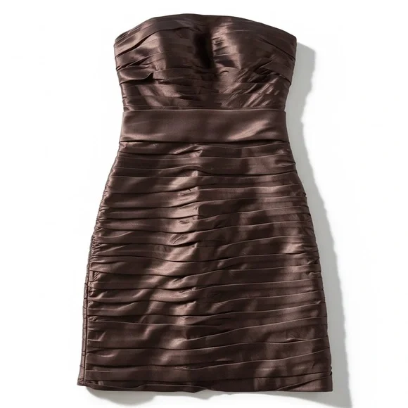 knit brown dress Nova Wrap Knit Midi Dress - Camel main image 0
